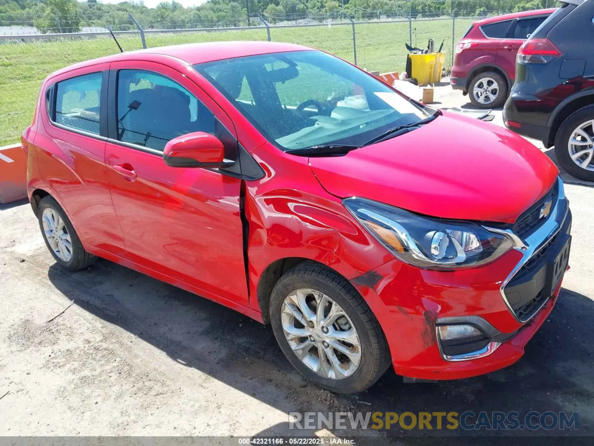 1 Photograph of a damaged car KL8CD6SA5NC033262 CHEVROLET SPARK 2022