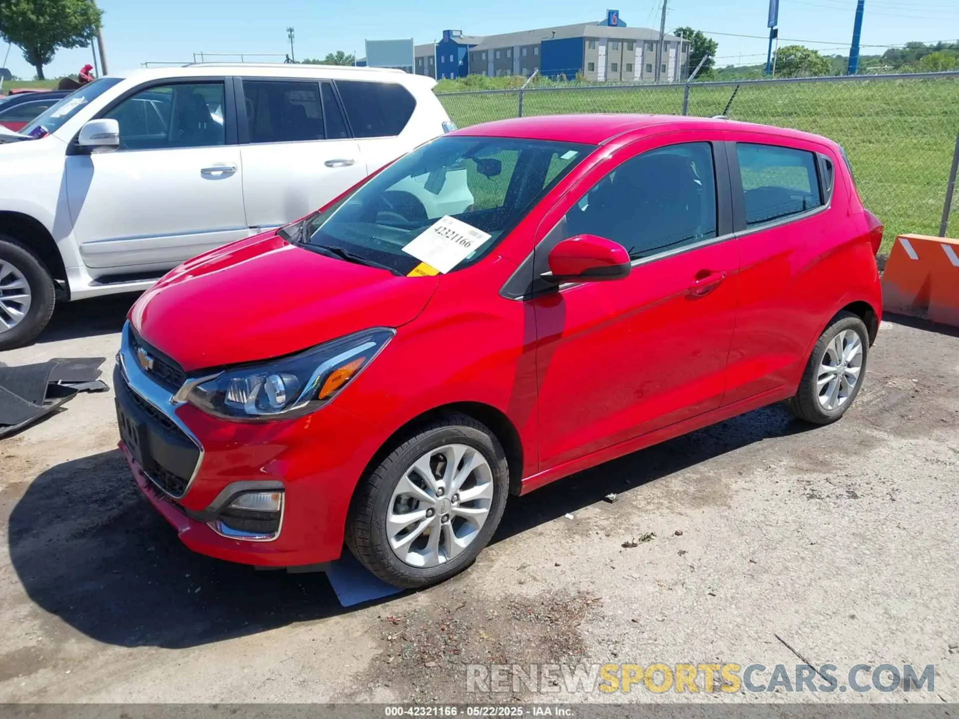 2 Photograph of a damaged car KL8CD6SA5NC033262 CHEVROLET SPARK 2022