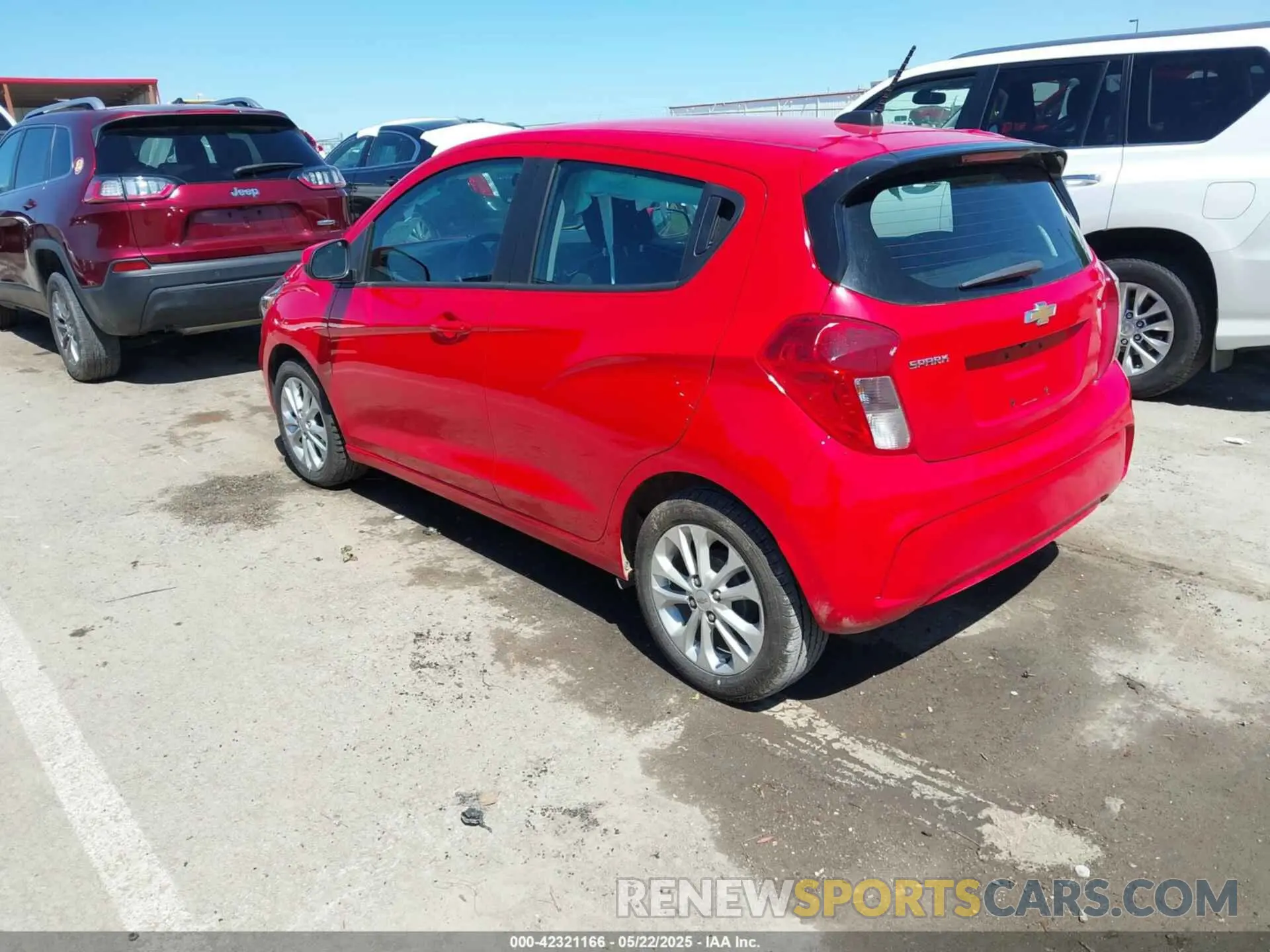 3 Photograph of a damaged car KL8CD6SA5NC033262 CHEVROLET SPARK 2022