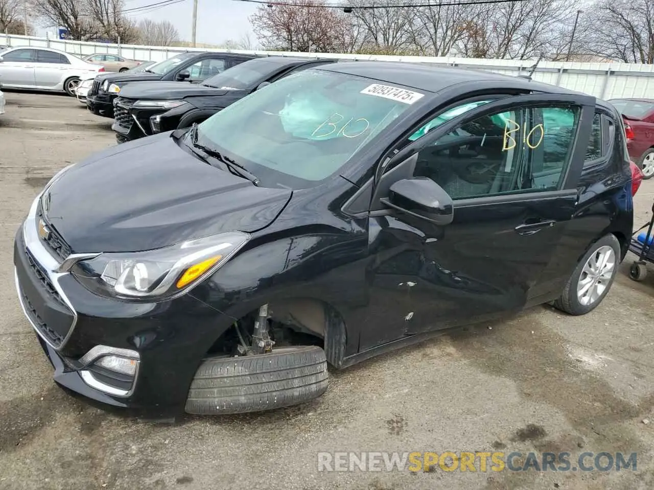 1 Photograph of a damaged car KL8CD6SA6NC007527 CHEVROLET SPARK 2022