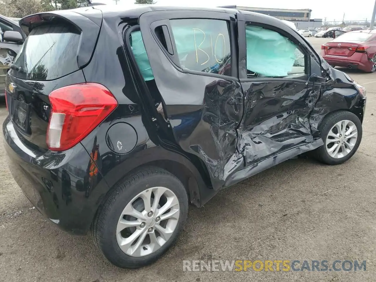 3 Photograph of a damaged car KL8CD6SA6NC007527 CHEVROLET SPARK 2022