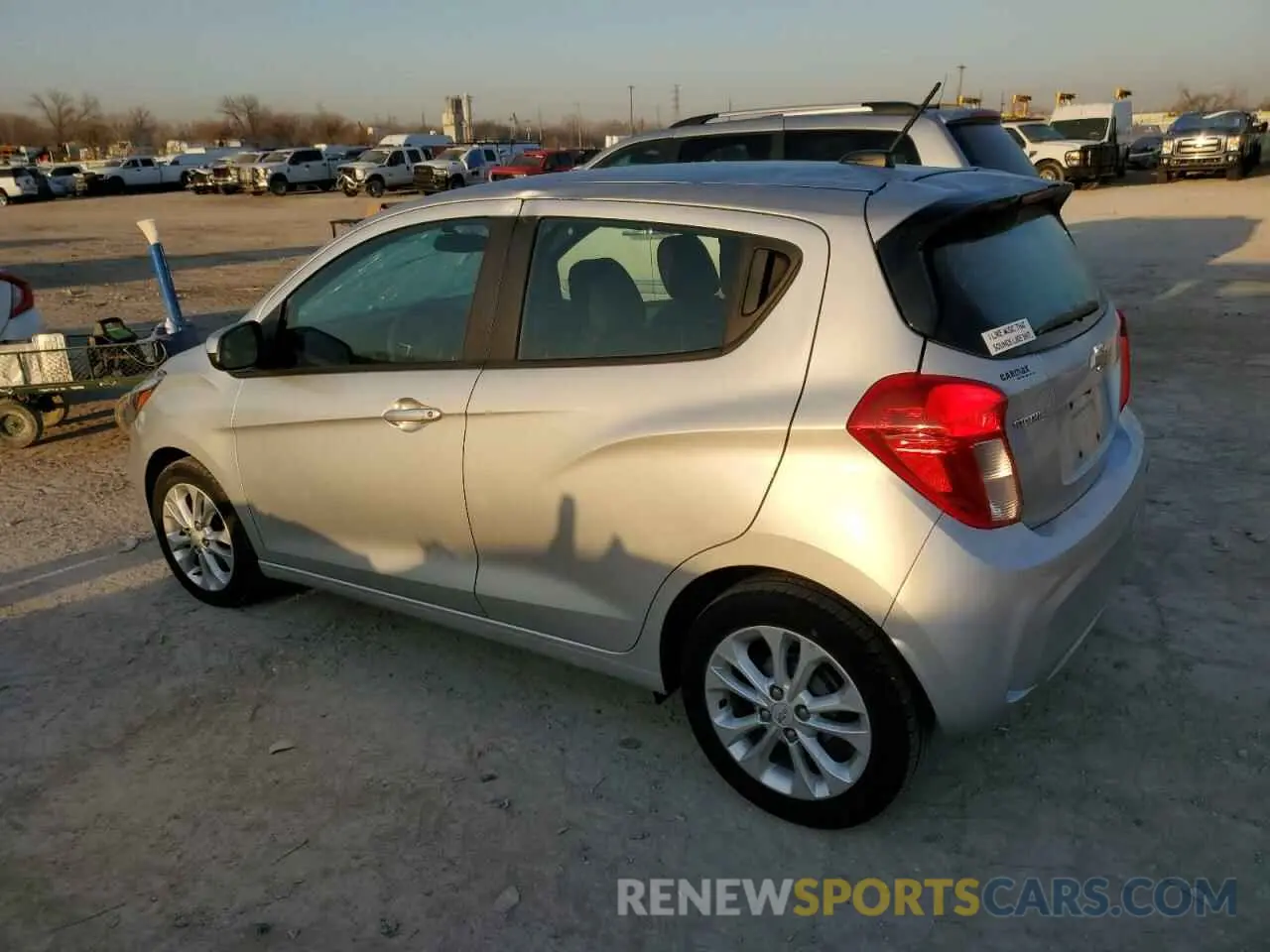 2 Photograph of a damaged car KL8CD6SA6NC017393 CHEVROLET SPARK 2022