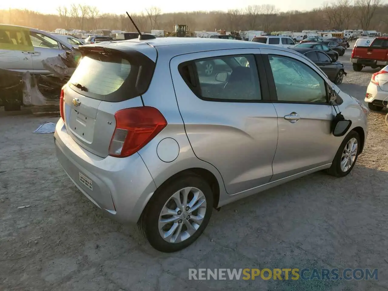 3 Photograph of a damaged car KL8CD6SA6NC017393 CHEVROLET SPARK 2022