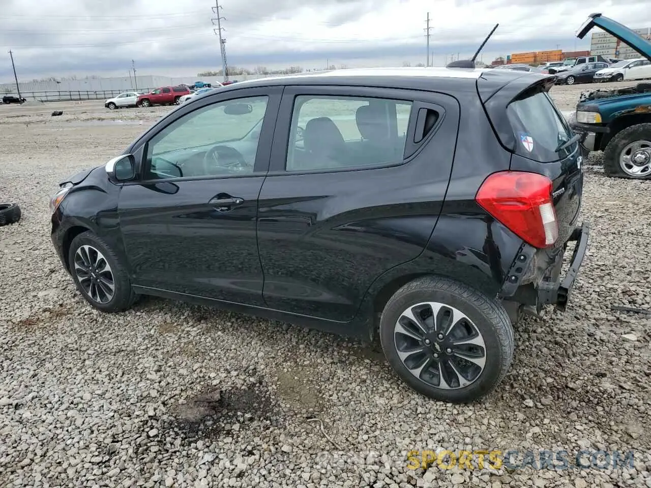 2 Photograph of a damaged car KL8CD6SA6NC033528 CHEVROLET SPARK 2022