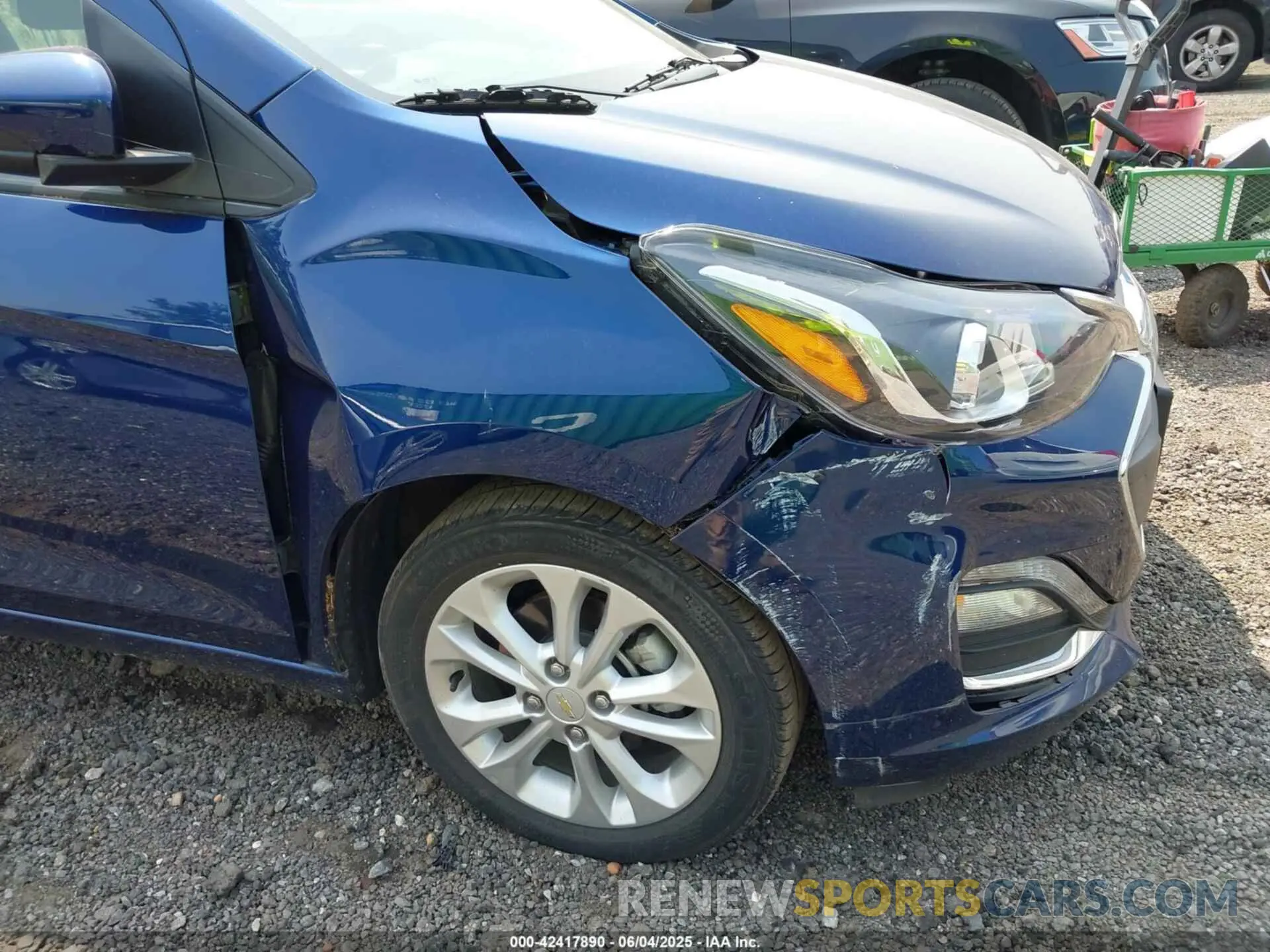 17 Photograph of a damaged car KL8CD6SA7NC013966 CHEVROLET SPARK 2022