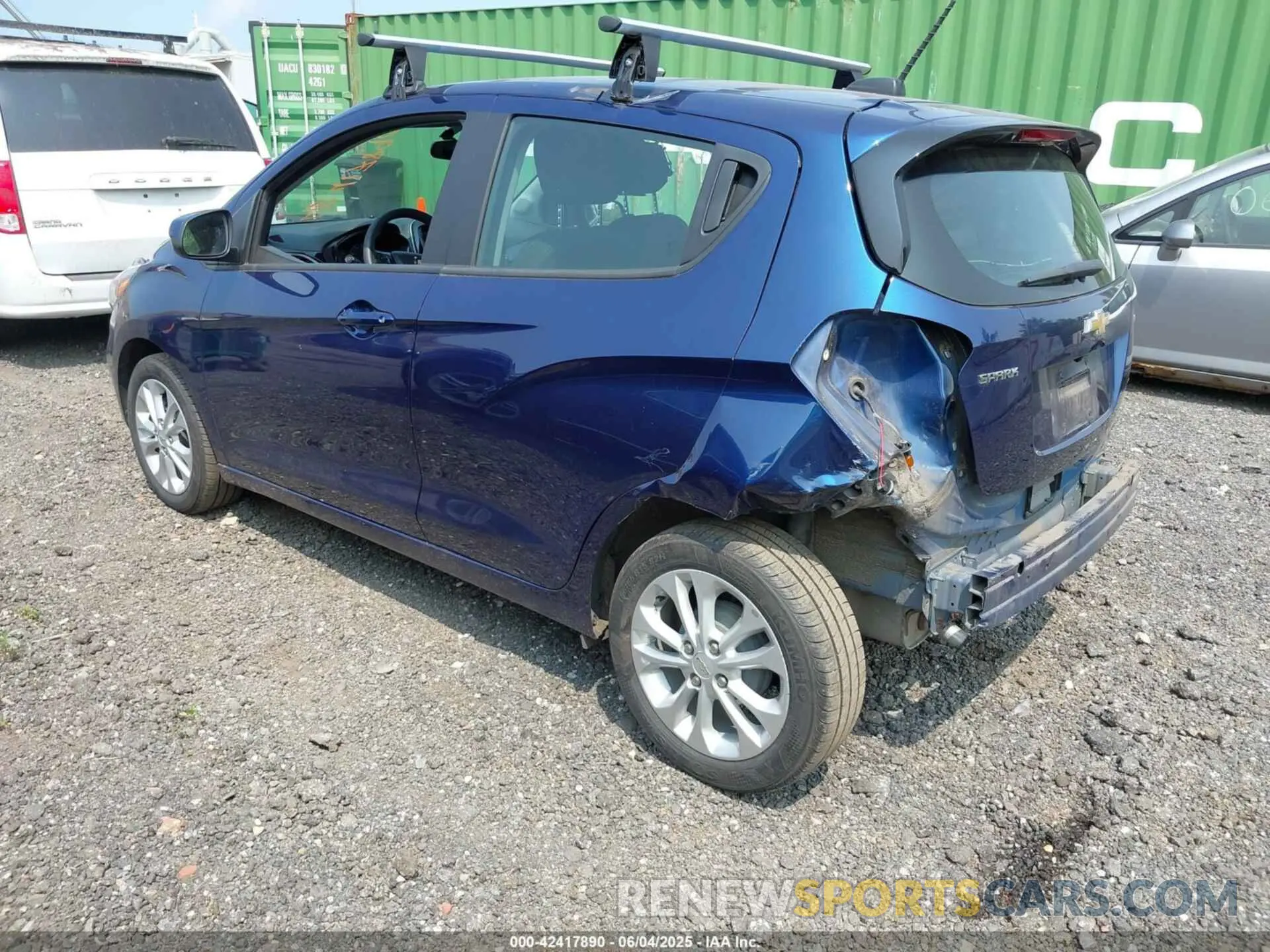 3 Photograph of a damaged car KL8CD6SA7NC013966 CHEVROLET SPARK 2022