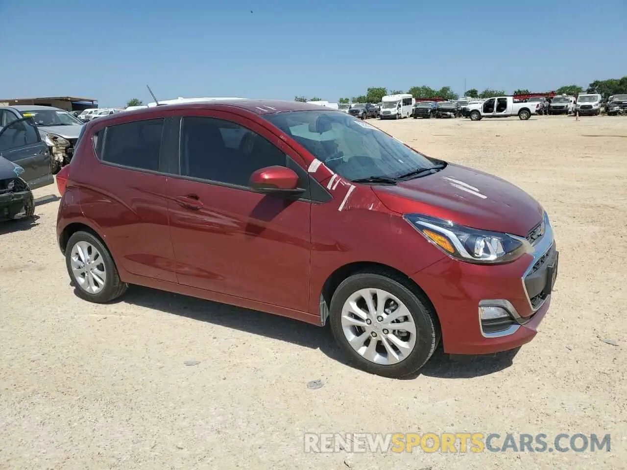 4 Photograph of a damaged car KL8CD6SA7NC033747 CHEVROLET SPARK 2022