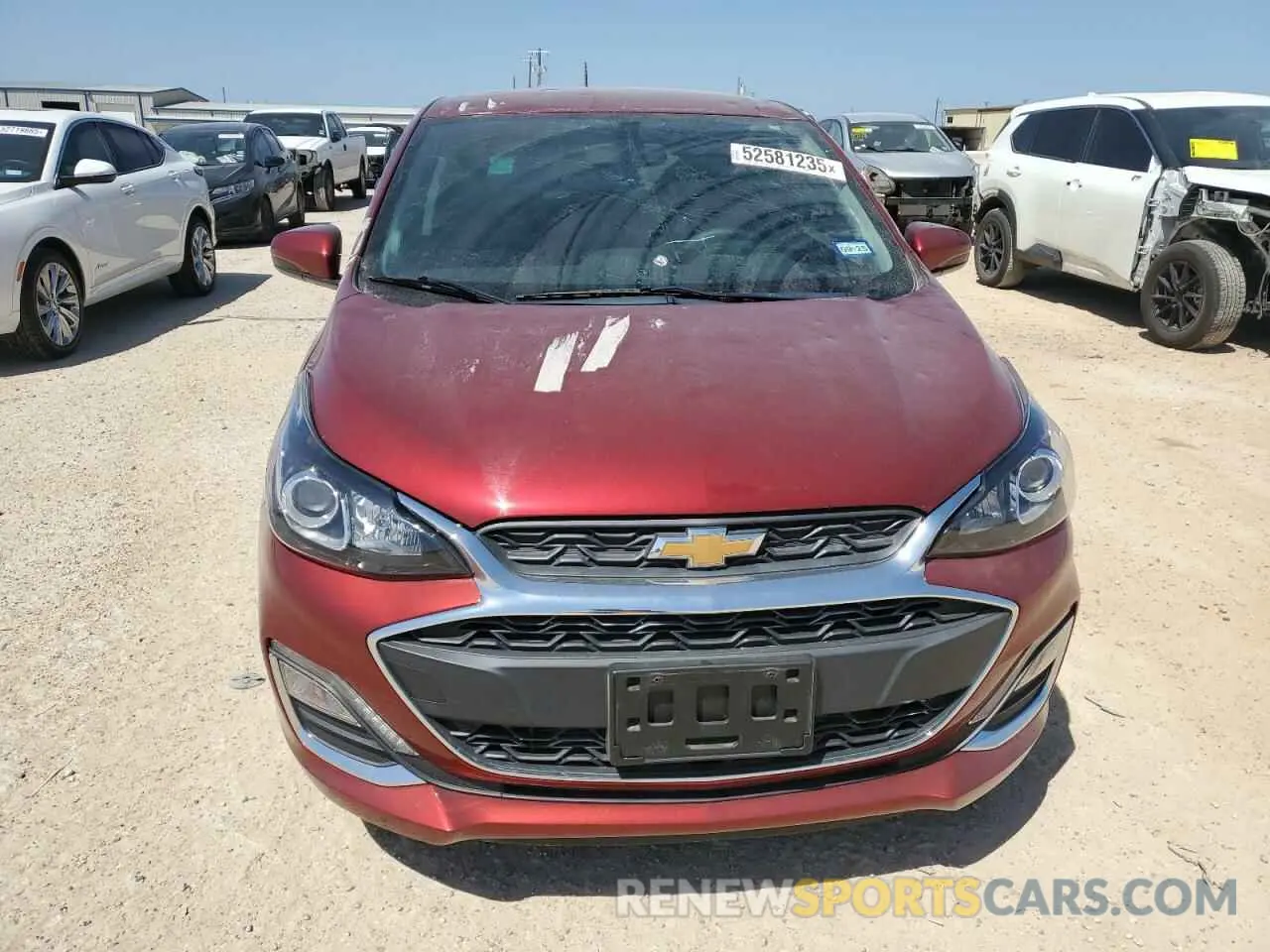5 Photograph of a damaged car KL8CD6SA7NC033747 CHEVROLET SPARK 2022