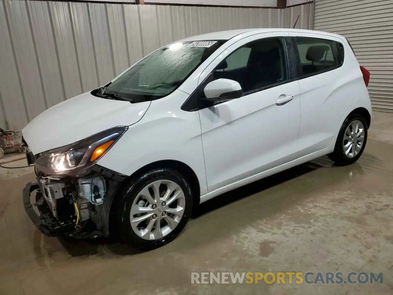 1 Photograph of a damaged car KL8CD6SA8NC012647 CHEVROLET SPARK 2022