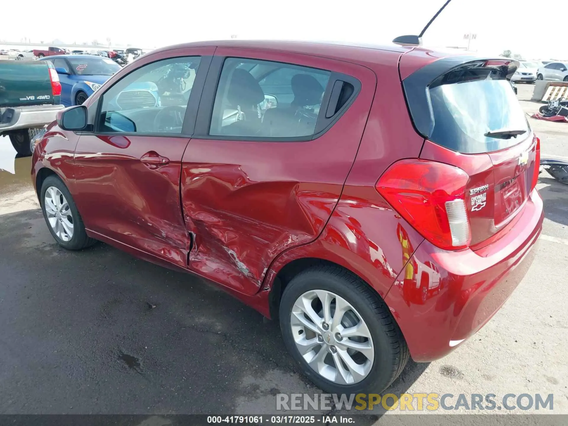 6 Photograph of a damaged car KL8CD6SA8NC025043 CHEVROLET SPARK 2022