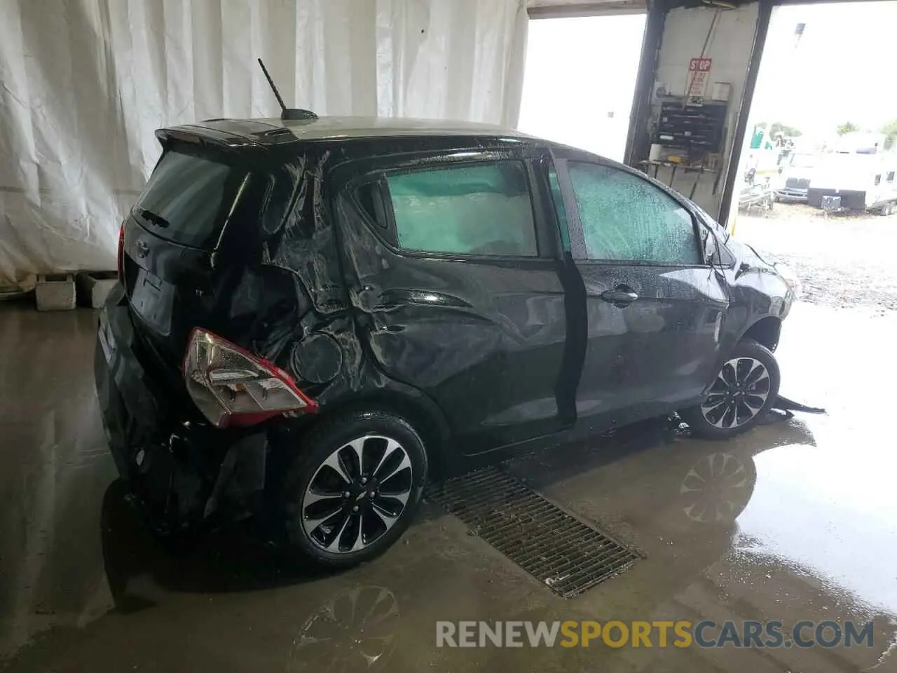 3 Photograph of a damaged car KL8CD6SA9NC025603 CHEVROLET SPARK 2022