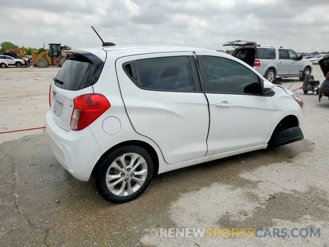 3 Photograph of a damaged car KL8CD6SA9NC037198 CHEVROLET SPARK 2022