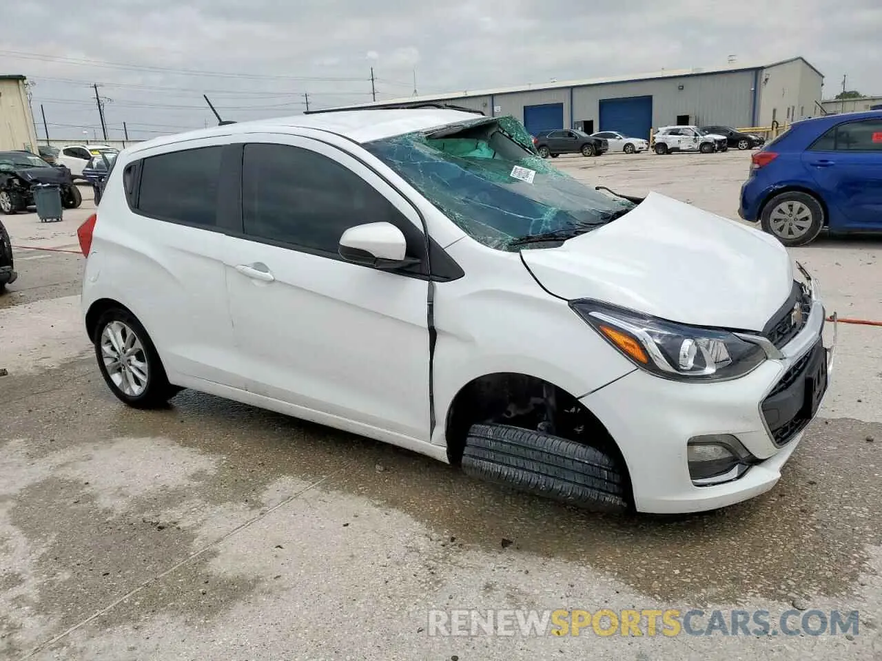 4 Photograph of a damaged car KL8CD6SA9NC037198 CHEVROLET SPARK 2022