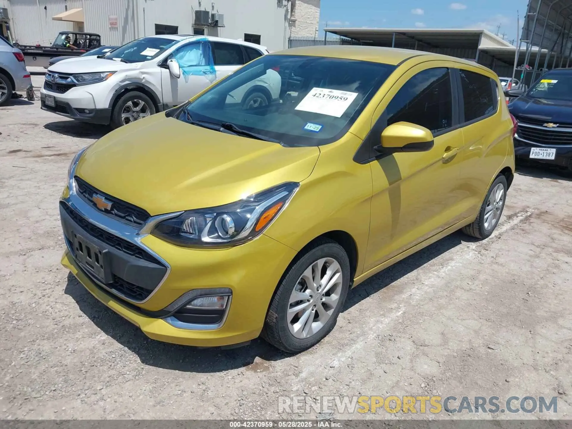 2 Photograph of a damaged car KL8CD6SA9NC038836 CHEVROLET SPARK 2022
