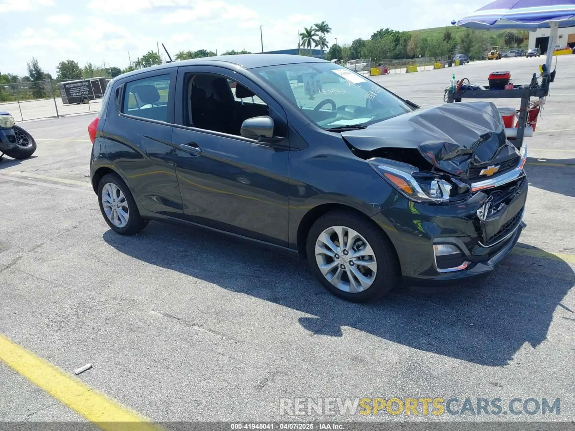 1 Photograph of a damaged car KL8CD6SAXNC010835 CHEVROLET SPARK 2022