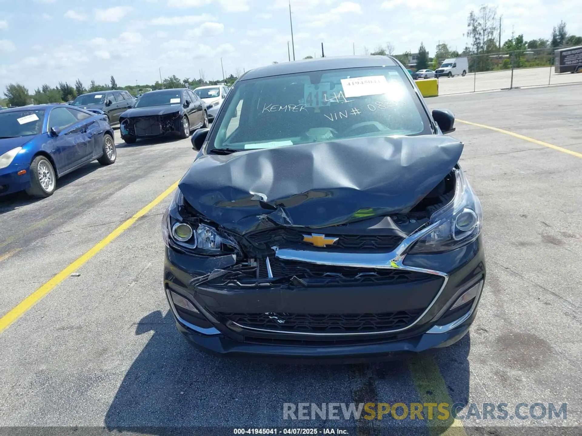 12 Photograph of a damaged car KL8CD6SAXNC010835 CHEVROLET SPARK 2022