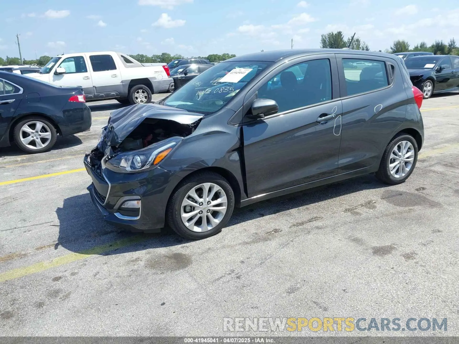 2 Photograph of a damaged car KL8CD6SAXNC010835 CHEVROLET SPARK 2022