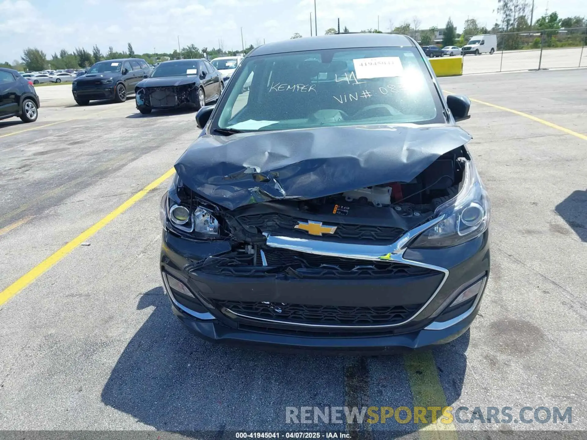 6 Photograph of a damaged car KL8CD6SAXNC010835 CHEVROLET SPARK 2022