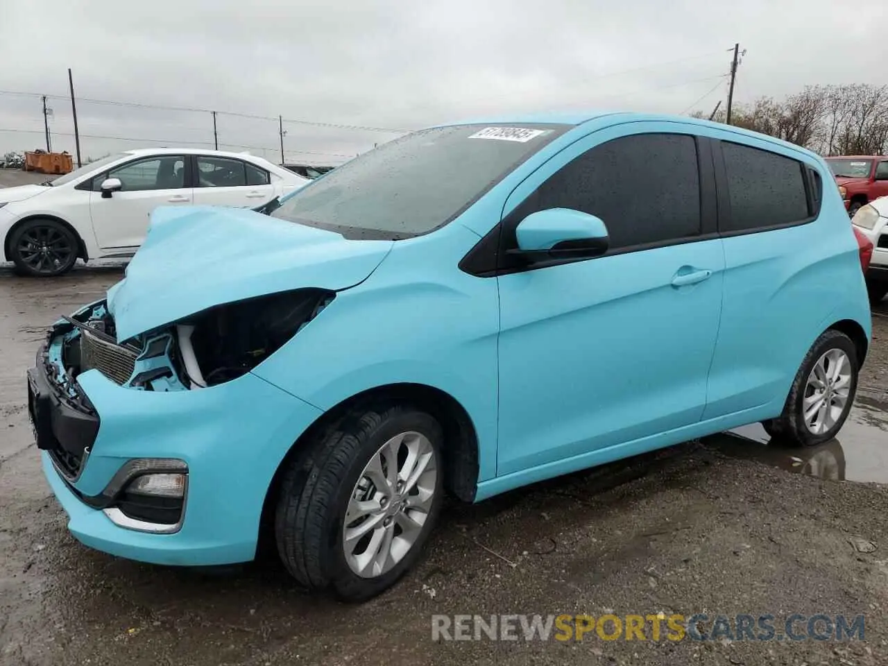 1 Photograph of a damaged car KL8CD6SAXNC031541 CHEVROLET SPARK 2022