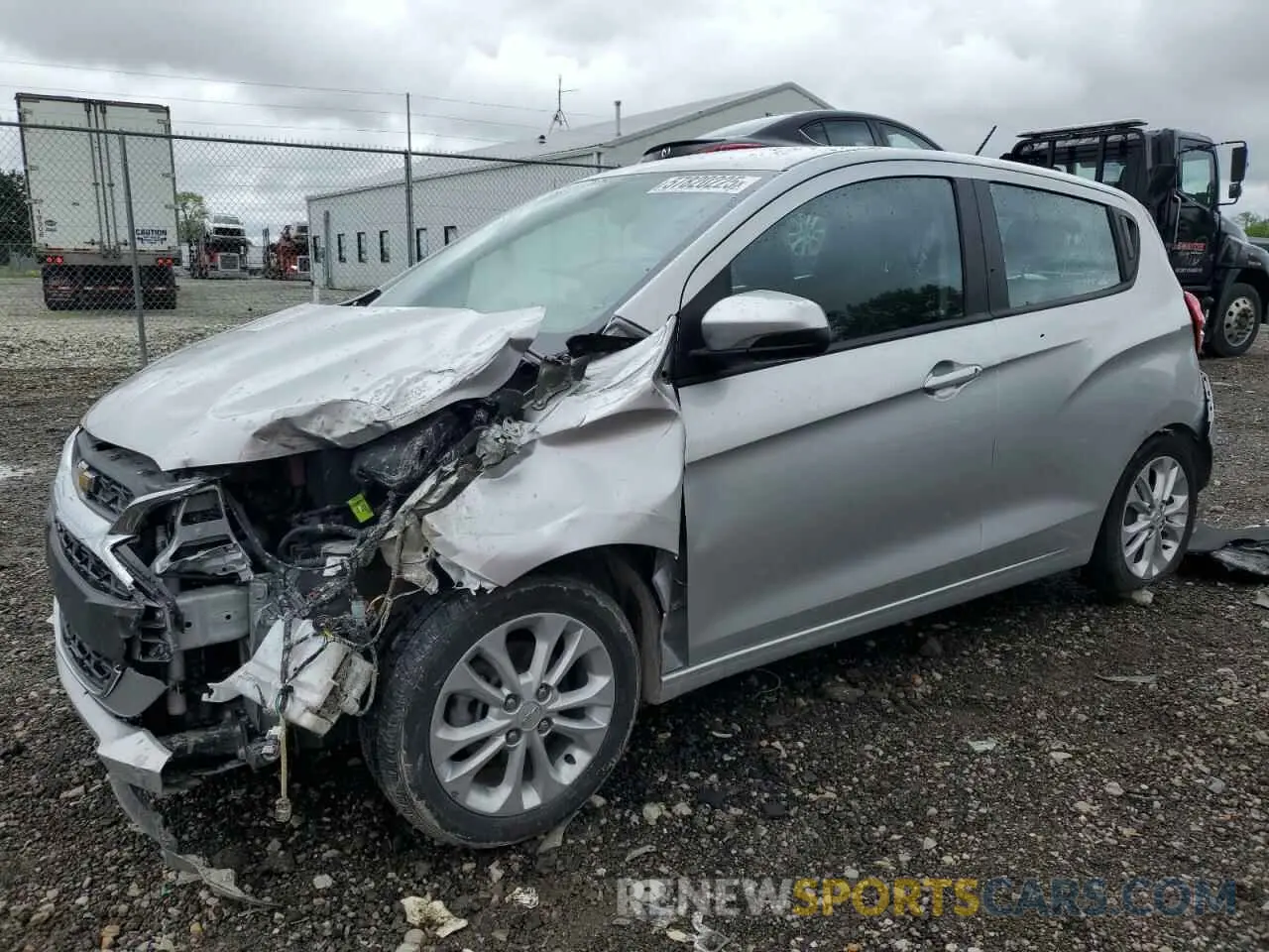 1 Photograph of a damaged car KL8CD6SAXNC032947 CHEVROLET SPARK 2022