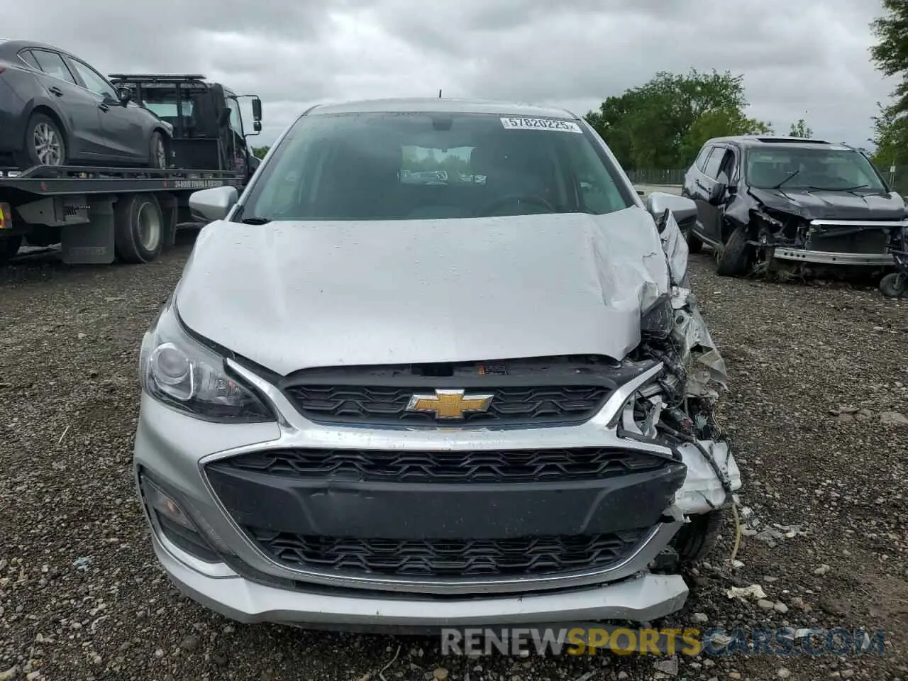 5 Photograph of a damaged car KL8CD6SAXNC032947 CHEVROLET SPARK 2022