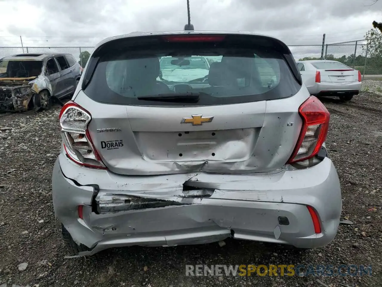 6 Photograph of a damaged car KL8CD6SAXNC032947 CHEVROLET SPARK 2022