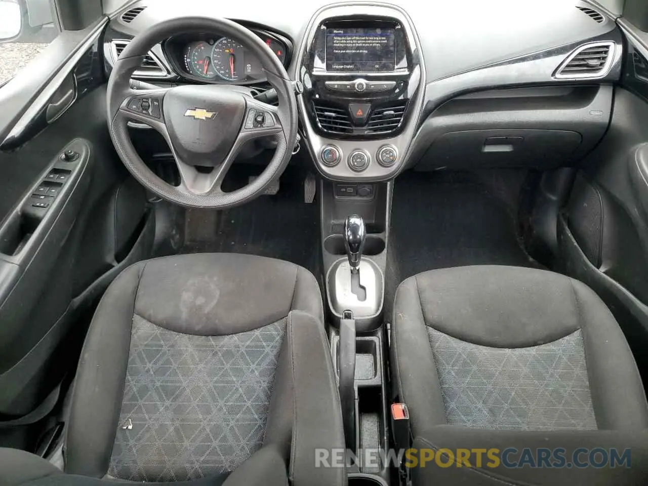 8 Photograph of a damaged car KL8CD6SAXNC032947 CHEVROLET SPARK 2022