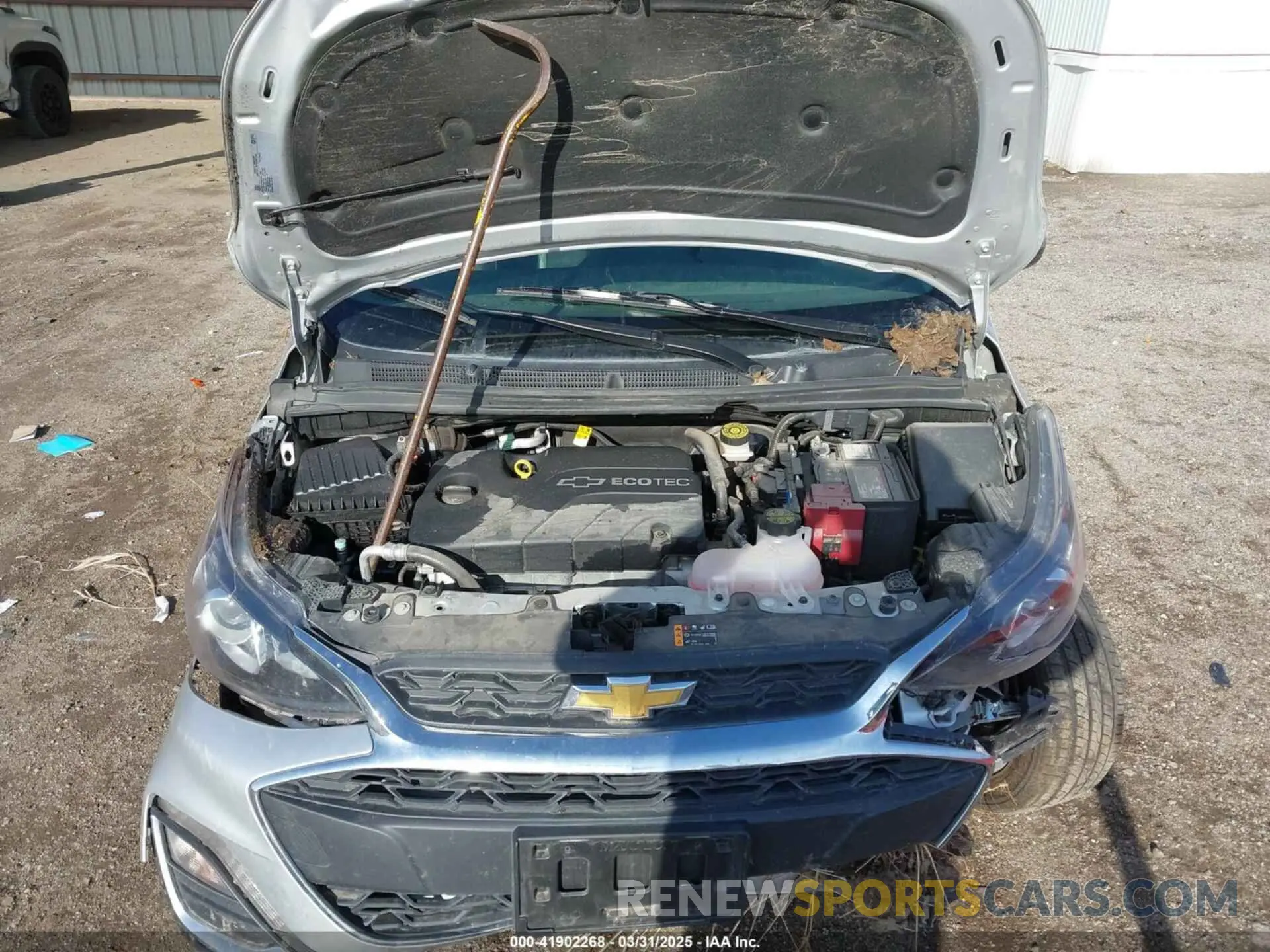 10 Photograph of a damaged car KL8CF6SA1NC014721 CHEVROLET SPARK 2022