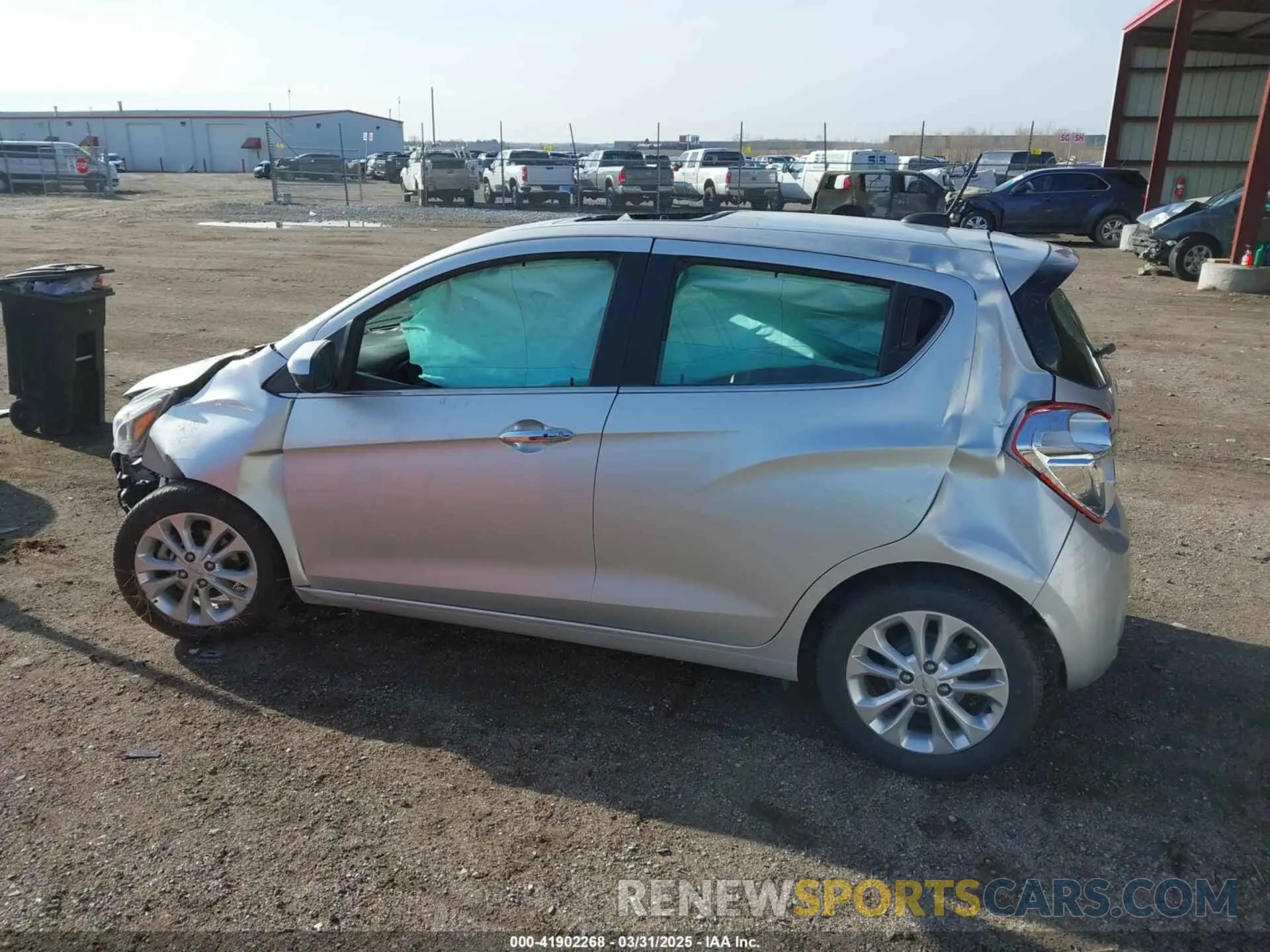 14 Photograph of a damaged car KL8CF6SA1NC014721 CHEVROLET SPARK 2022