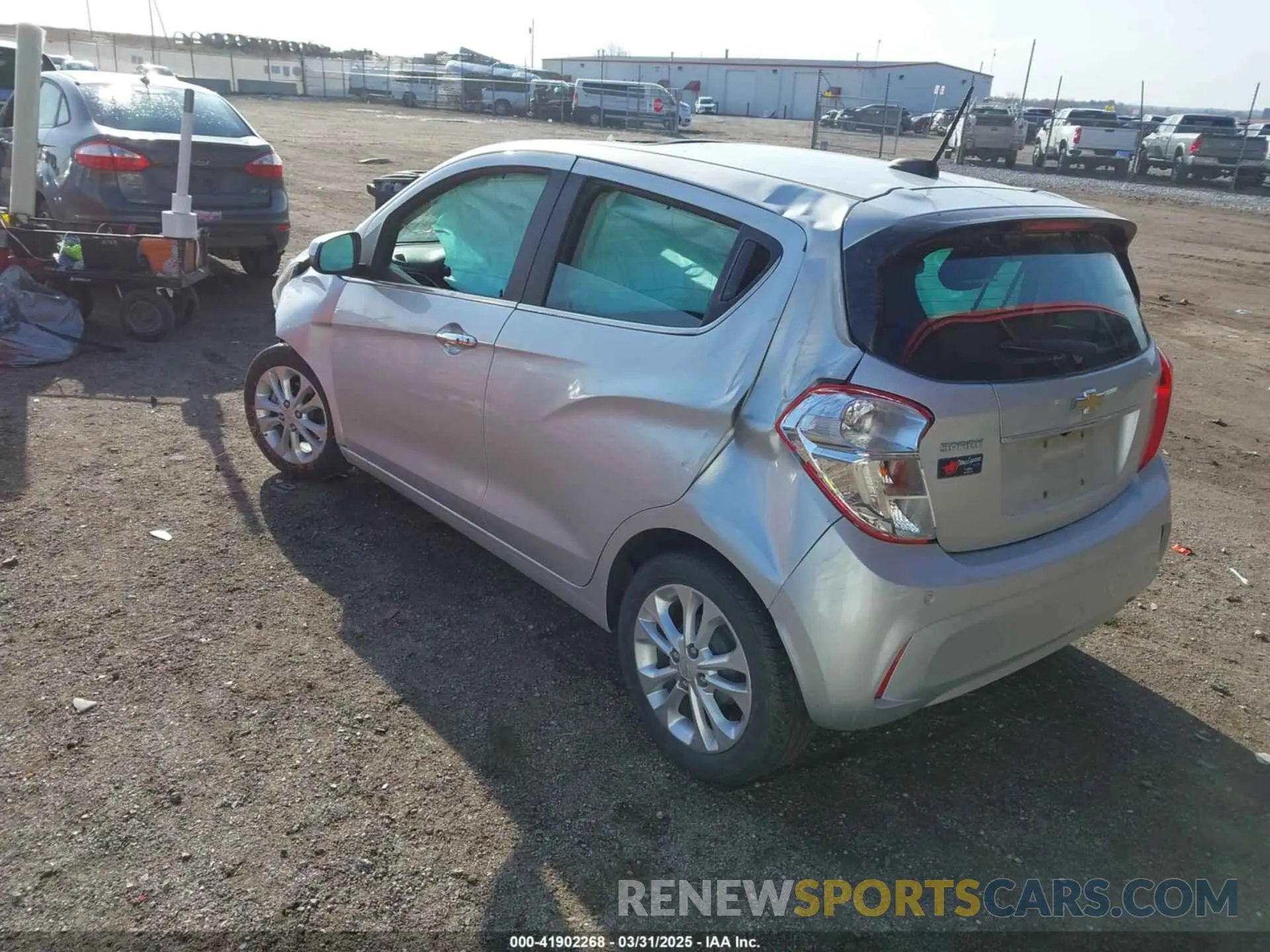 3 Photograph of a damaged car KL8CF6SA1NC014721 CHEVROLET SPARK 2022