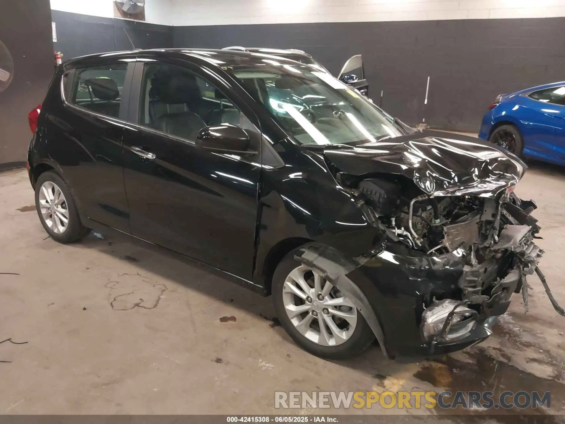 1 Photograph of a damaged car KL8CF6SA7NC024525 CHEVROLET SPARK 2022