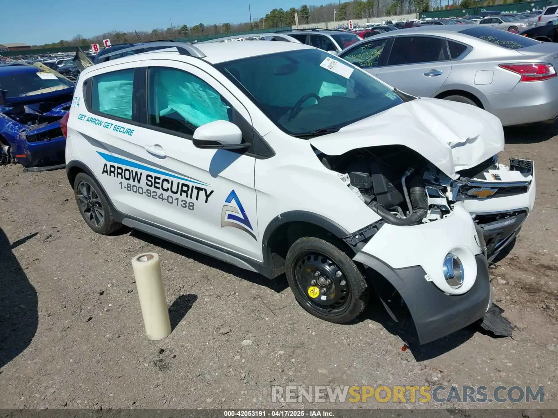 1 Photograph of a damaged car KL8CH6SA6NC030875 CHEVROLET SPARK 2022