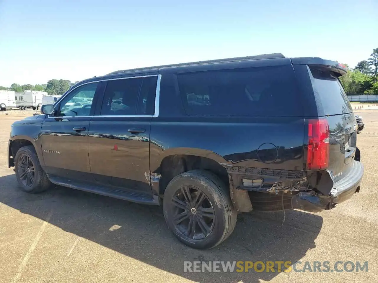 2 Photograph of a damaged car 1GNSCGECXKR208615 CHEVROLET SUBURBAN 2019