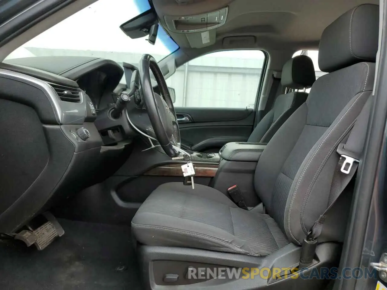 7 Photograph of a damaged car 1GNSCGKC9KR406106 CHEVROLET SUBURBAN 2019