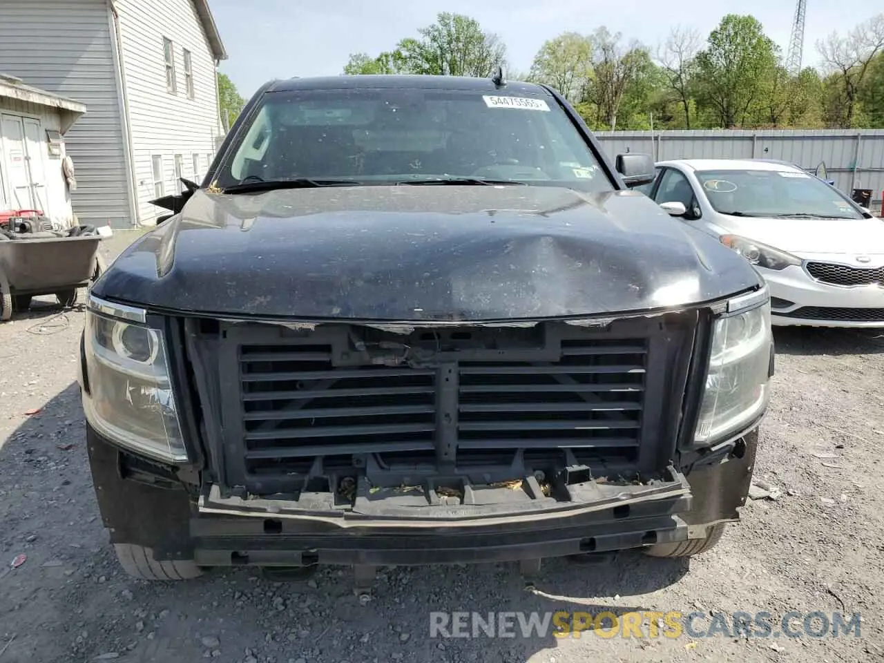 5 Photograph of a damaged car 1GNSCHKC2KR167309 CHEVROLET SUBURBAN 2019
