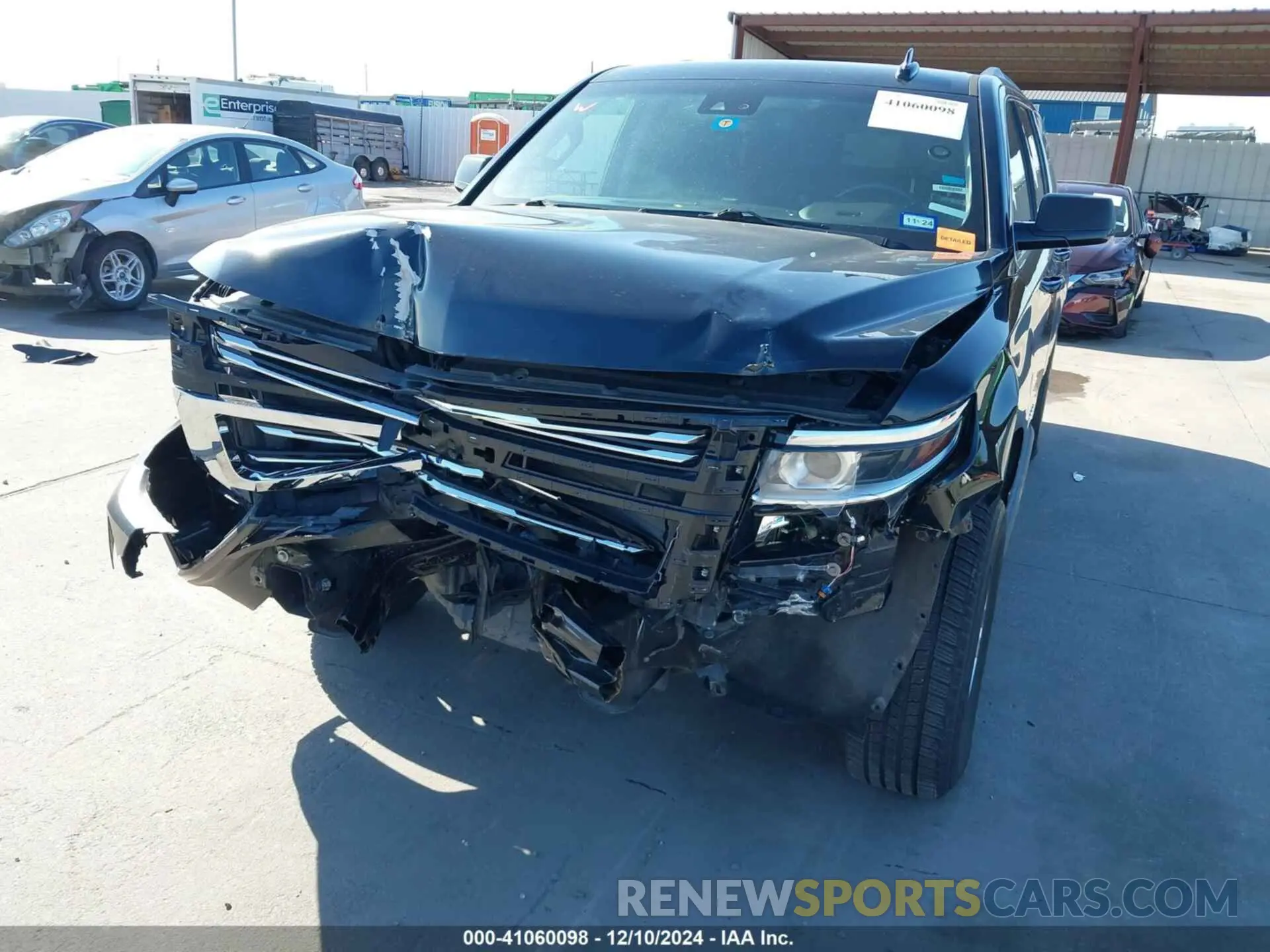 6 Photograph of a damaged car 1GNSCHKC5KR192740 CHEVROLET SUBURBAN 2019