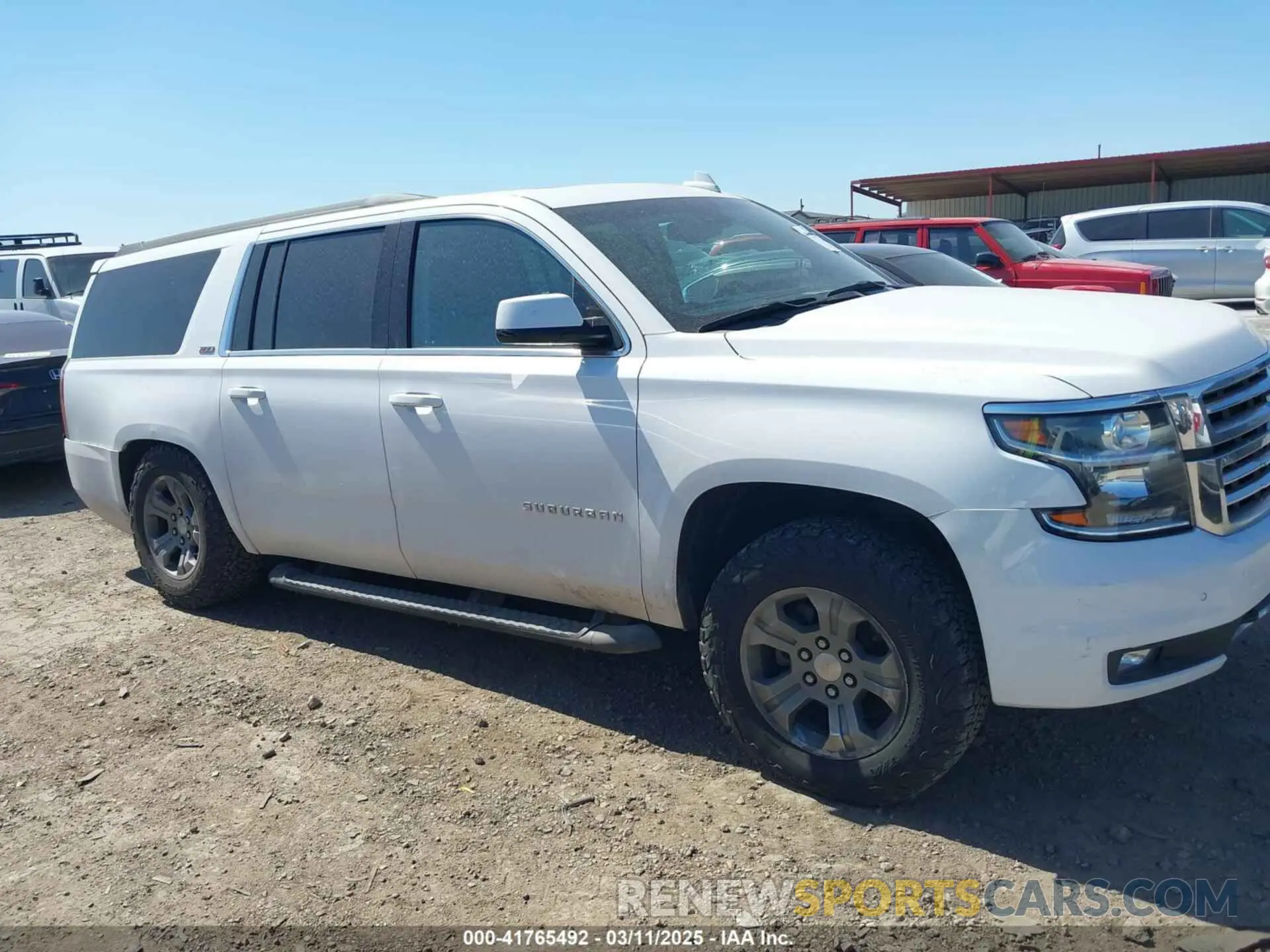 13 Photograph of a damaged car 1GNSKHKC2KR297254 CHEVROLET SUBURBAN 2019
