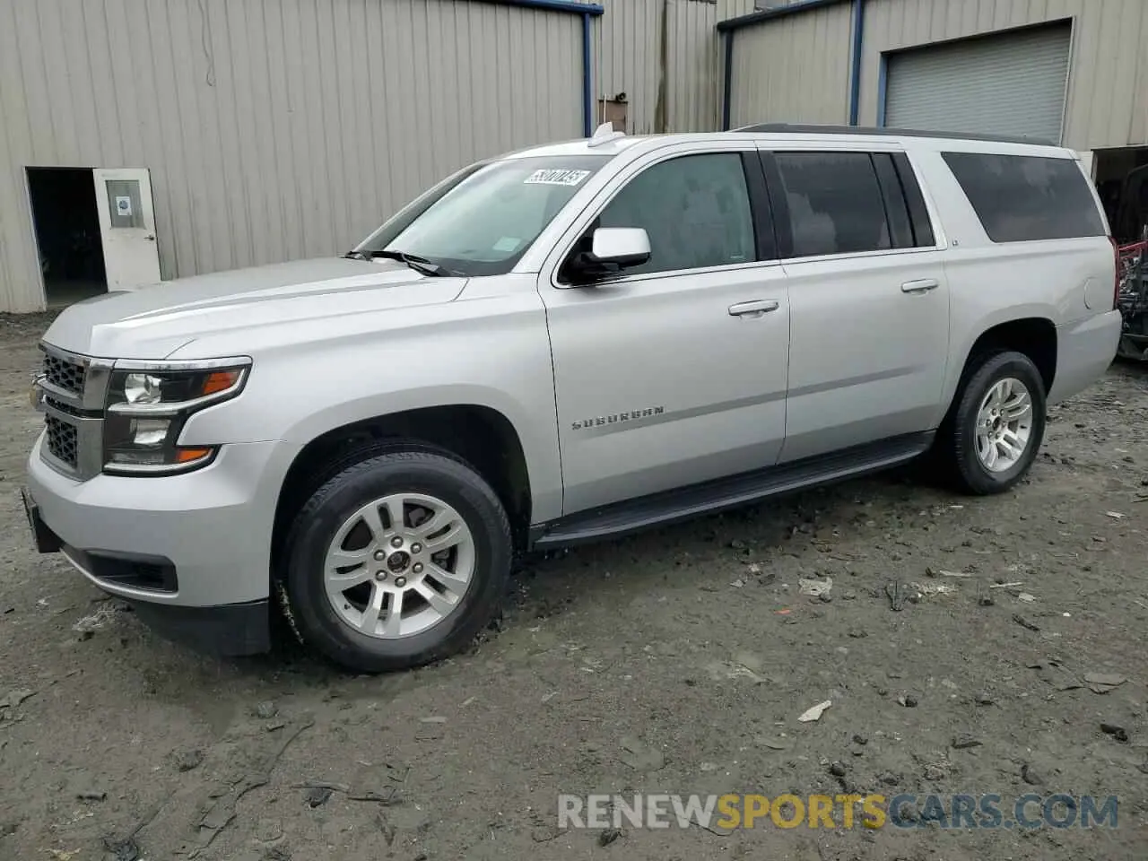 1 Photograph of a damaged car 1GNSKHKC4KR278138 CHEVROLET SUBURBAN 2019