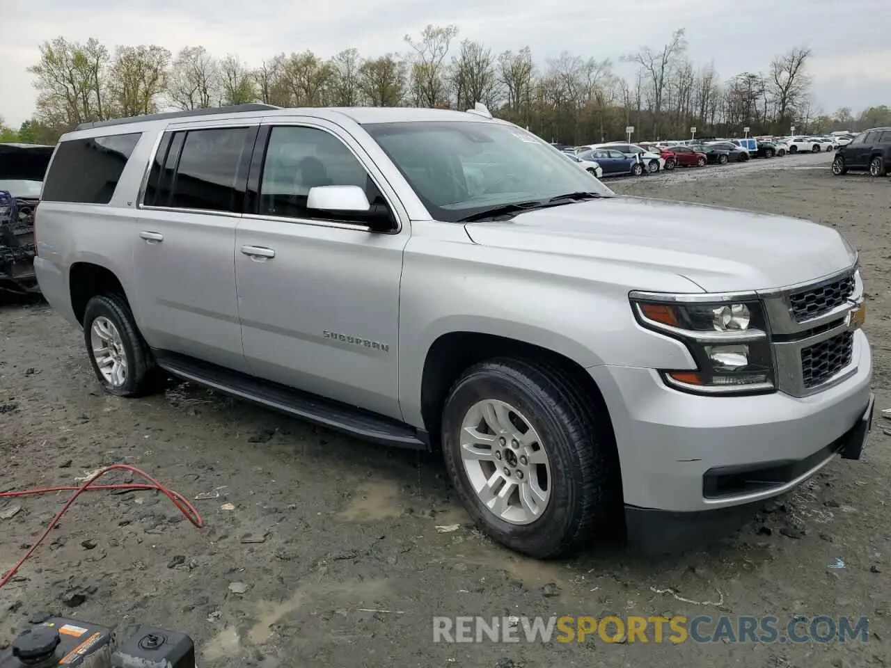 4 Photograph of a damaged car 1GNSKHKC4KR278138 CHEVROLET SUBURBAN 2019