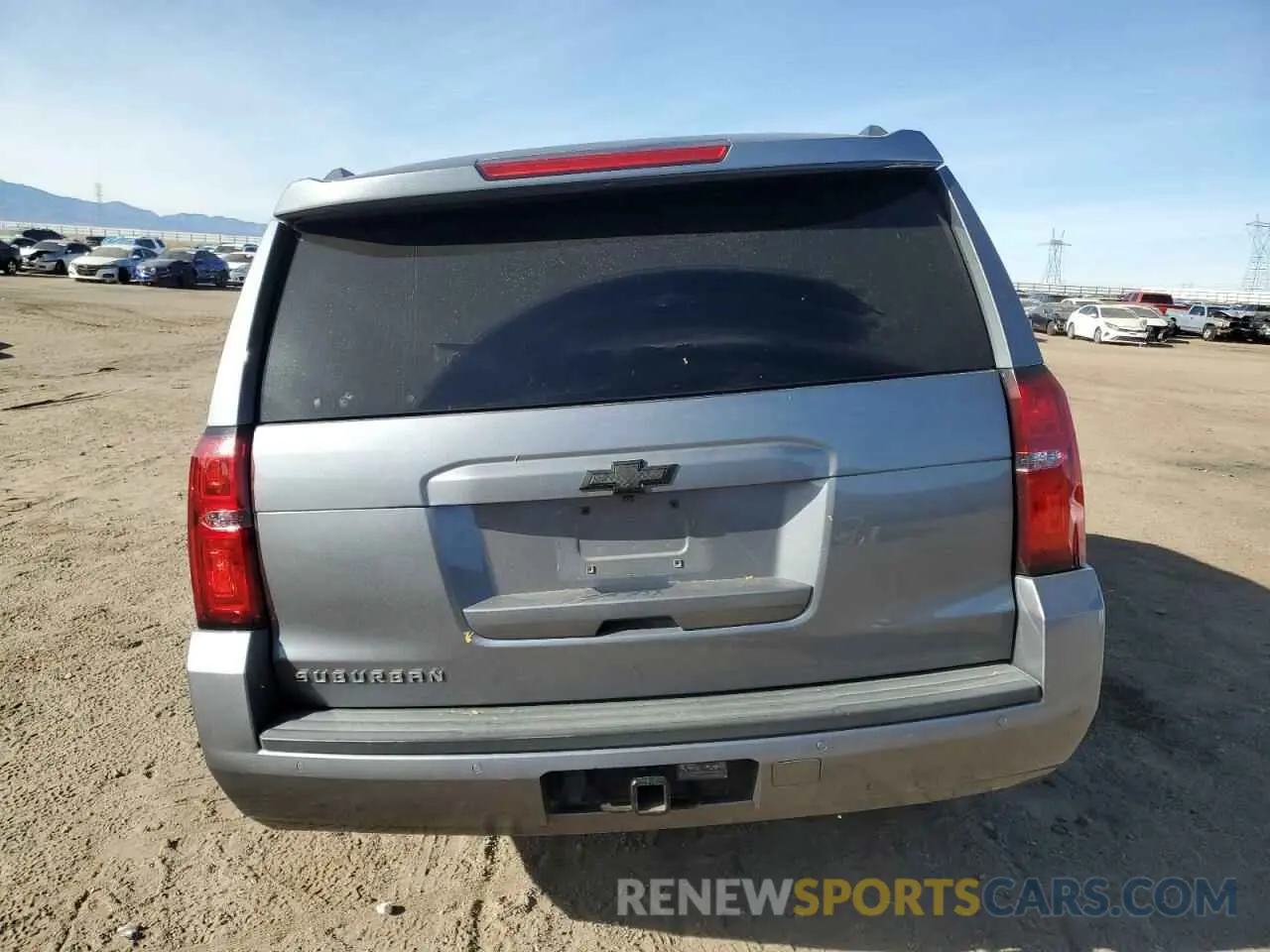 6 Photograph of a damaged car 1GNSKHKC5KR274499 CHEVROLET SUBURBAN 2019