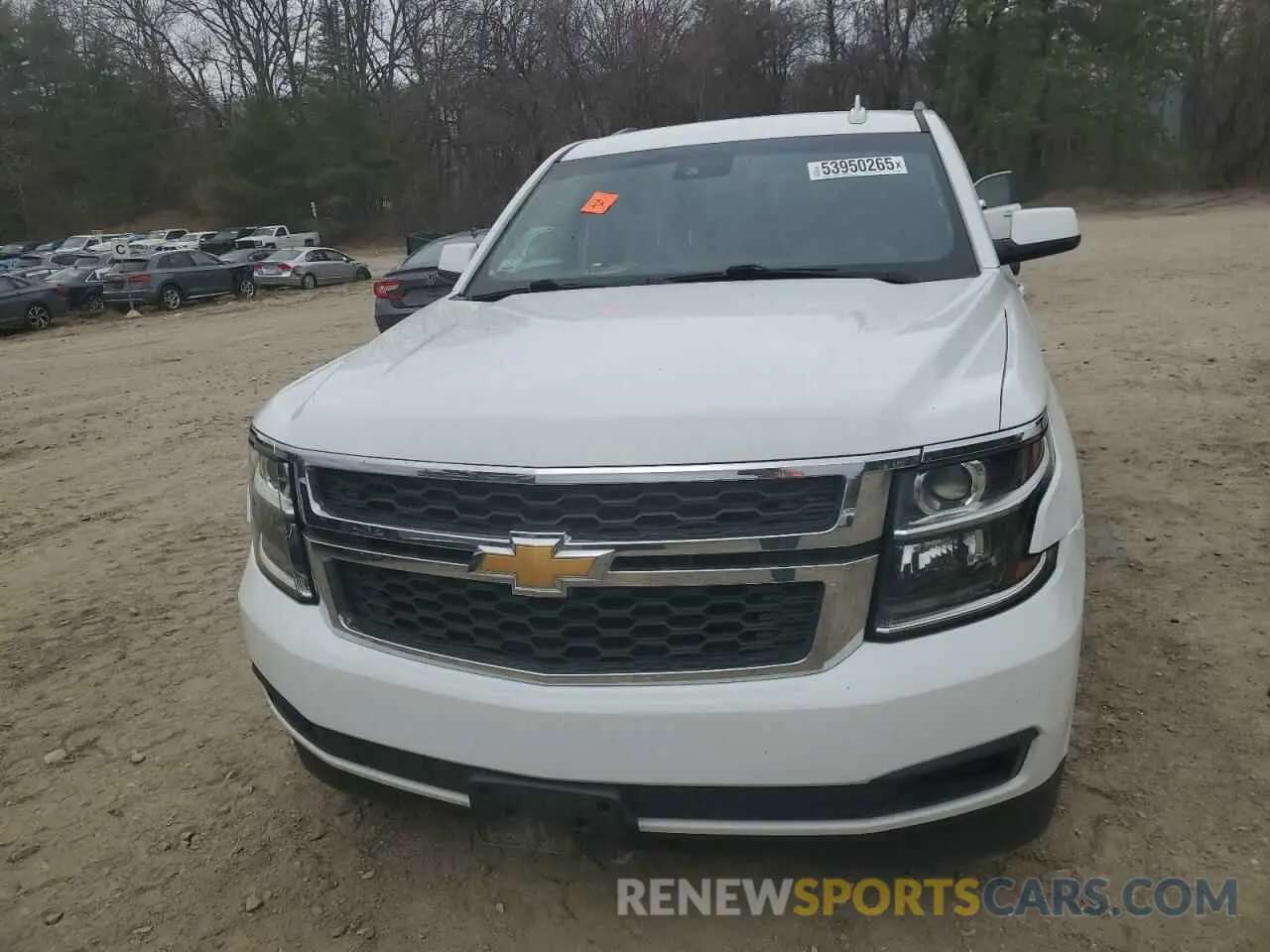 5 Photograph of a damaged car 1GNSKHKC6KR205434 CHEVROLET SUBURBAN 2019