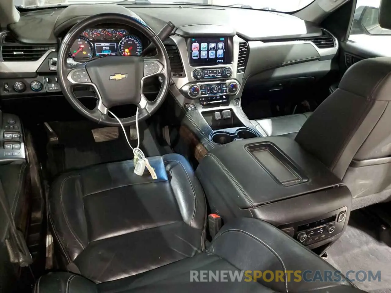 8 Photograph of a damaged car 1GNSKHKC7KR234280 CHEVROLET SUBURBAN 2019