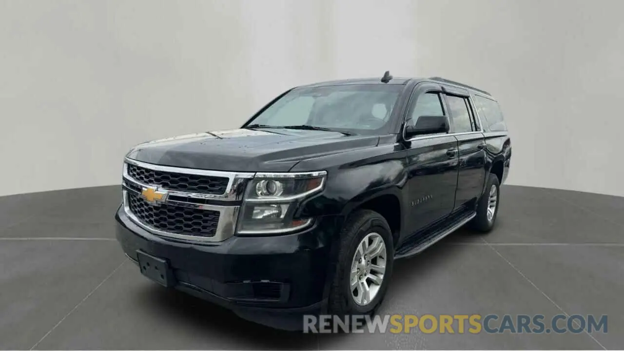2 Photograph of a damaged car 1GNSKHKC8KR109434 CHEVROLET SUBURBAN 2019