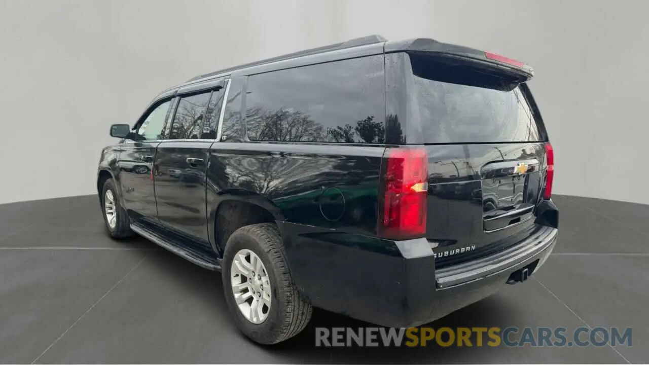 3 Photograph of a damaged car 1GNSKHKC8KR109434 CHEVROLET SUBURBAN 2019