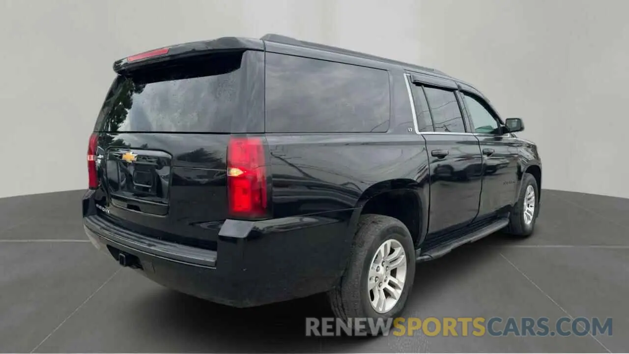 4 Photograph of a damaged car 1GNSKHKC8KR109434 CHEVROLET SUBURBAN 2019