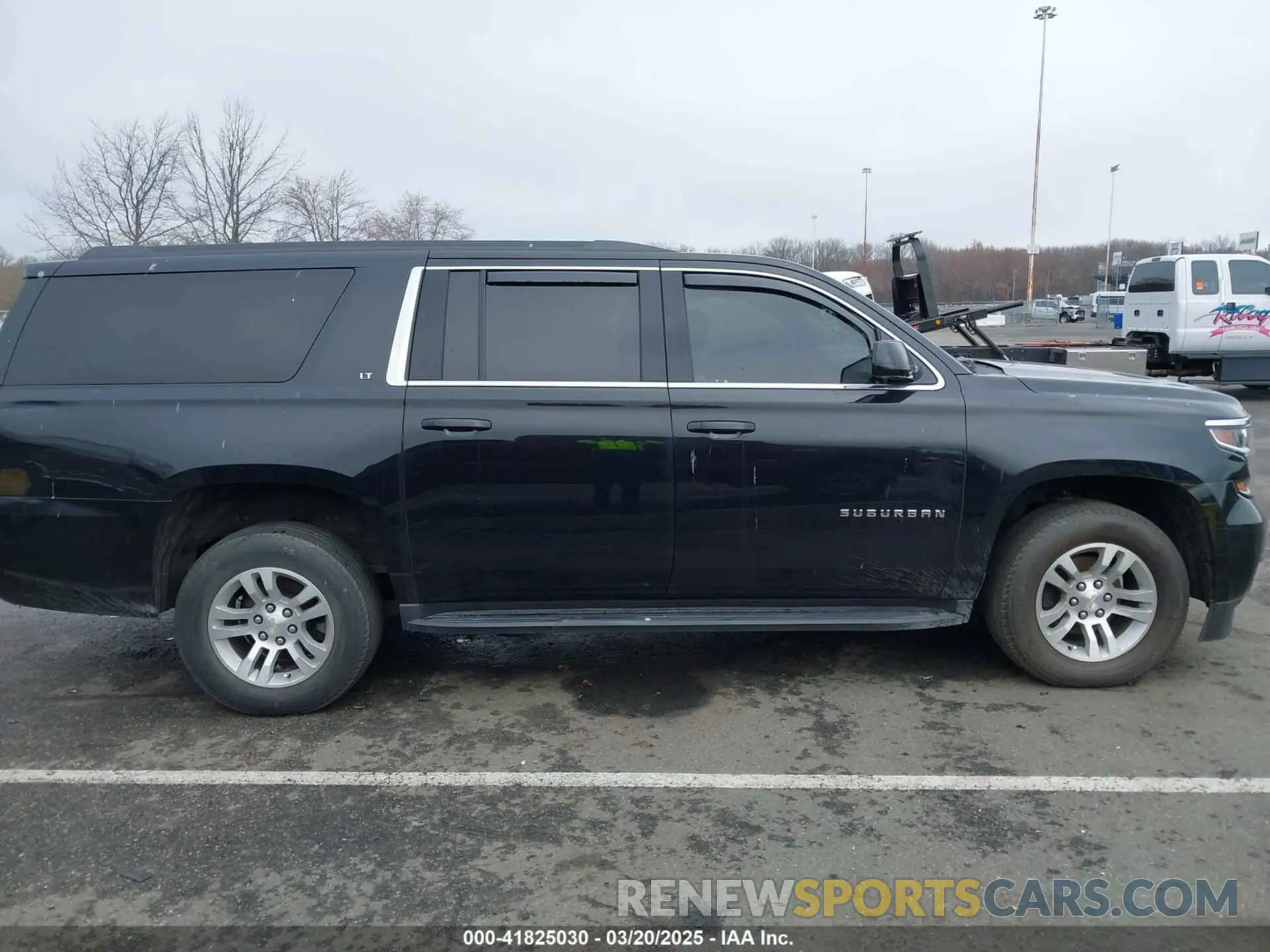 13 Photograph of a damaged car 1GNSKHKCXKR345468 CHEVROLET SUBURBAN 2019