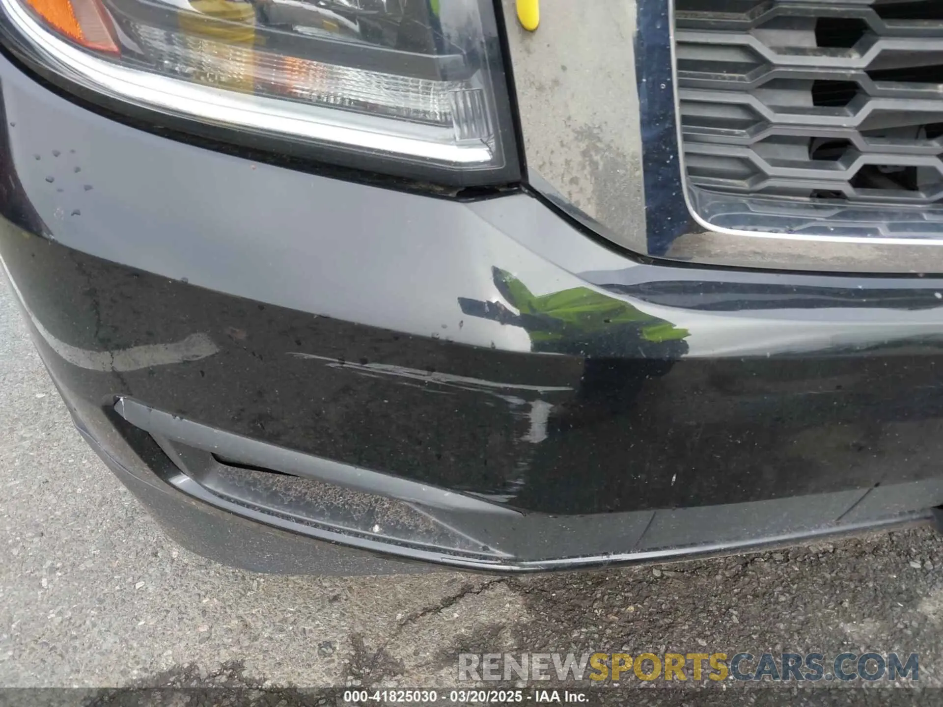 6 Photograph of a damaged car 1GNSKHKCXKR345468 CHEVROLET SUBURBAN 2019