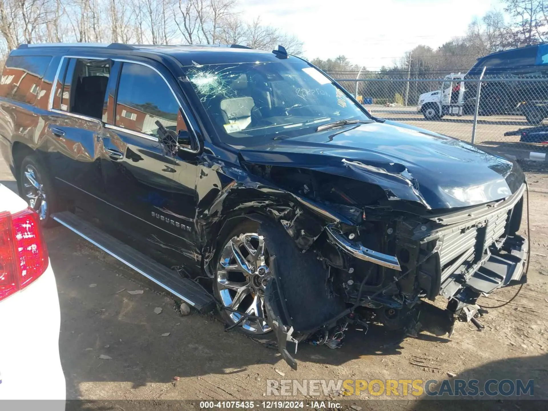 1 Photograph of a damaged car 1GNSKJKCXKR111502 CHEVROLET SUBURBAN 2019