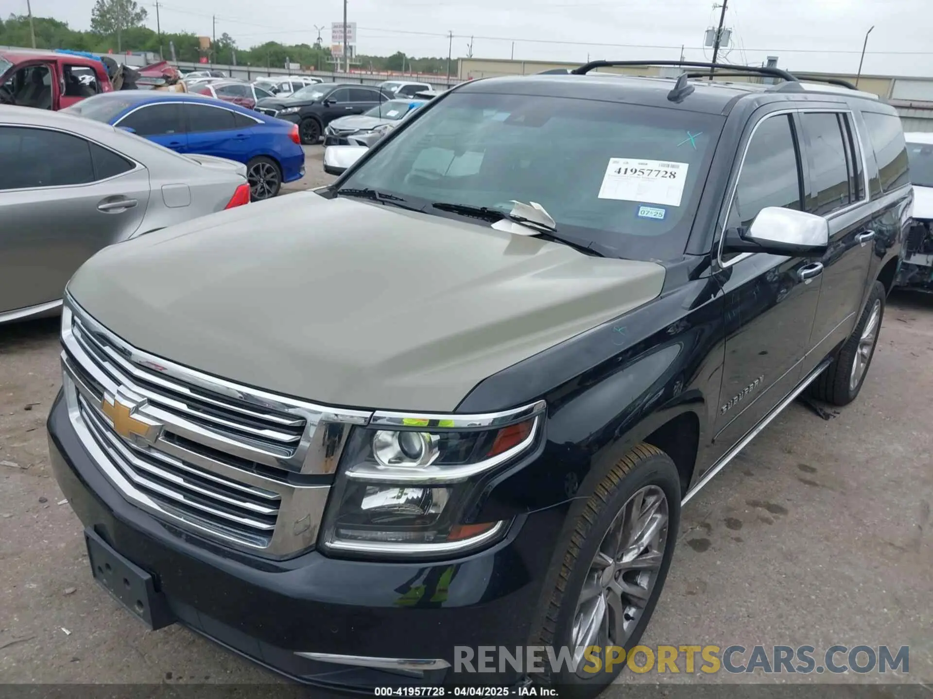 6 Photograph of a damaged car 1GNSKJKJ3KR231852 CHEVROLET SUBURBAN 2019