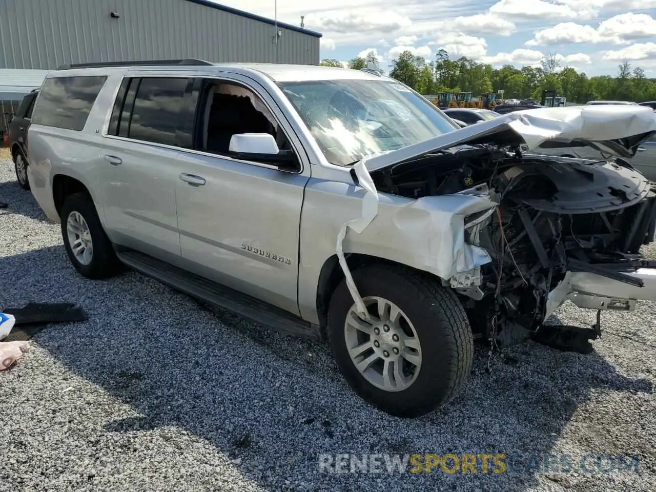 1 Photograph of a damaged car 1GNSCHKC7LR151169 CHEVROLET SUBURBAN 2020